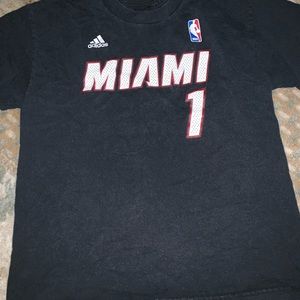 Adidas Miami Heat Chris Bosh T Shirt